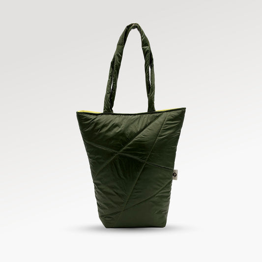Green classic shopper bag