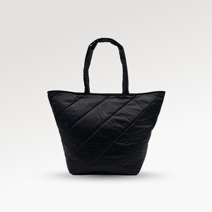 Black Waterproof Huge Shopper bag