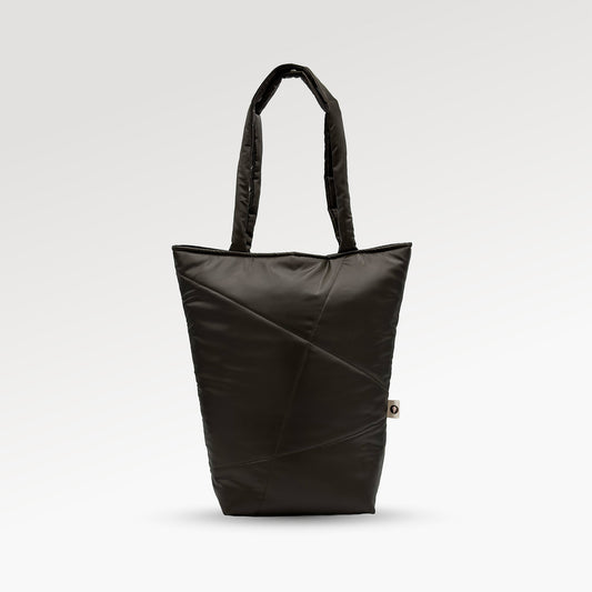 Brown classic shopper bag